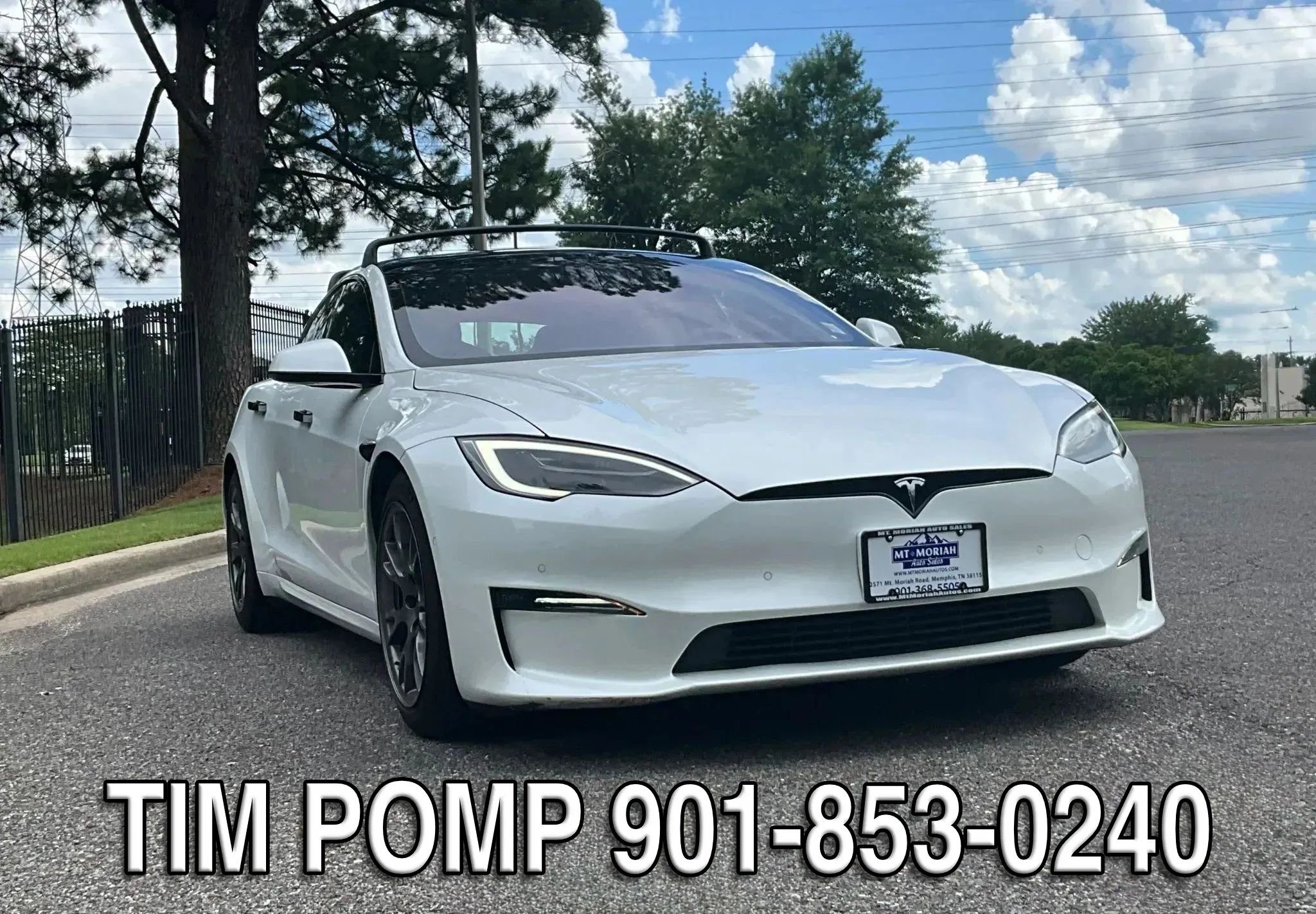 Used 2021 Tesla Model S Plaid AWD/4WD image 3