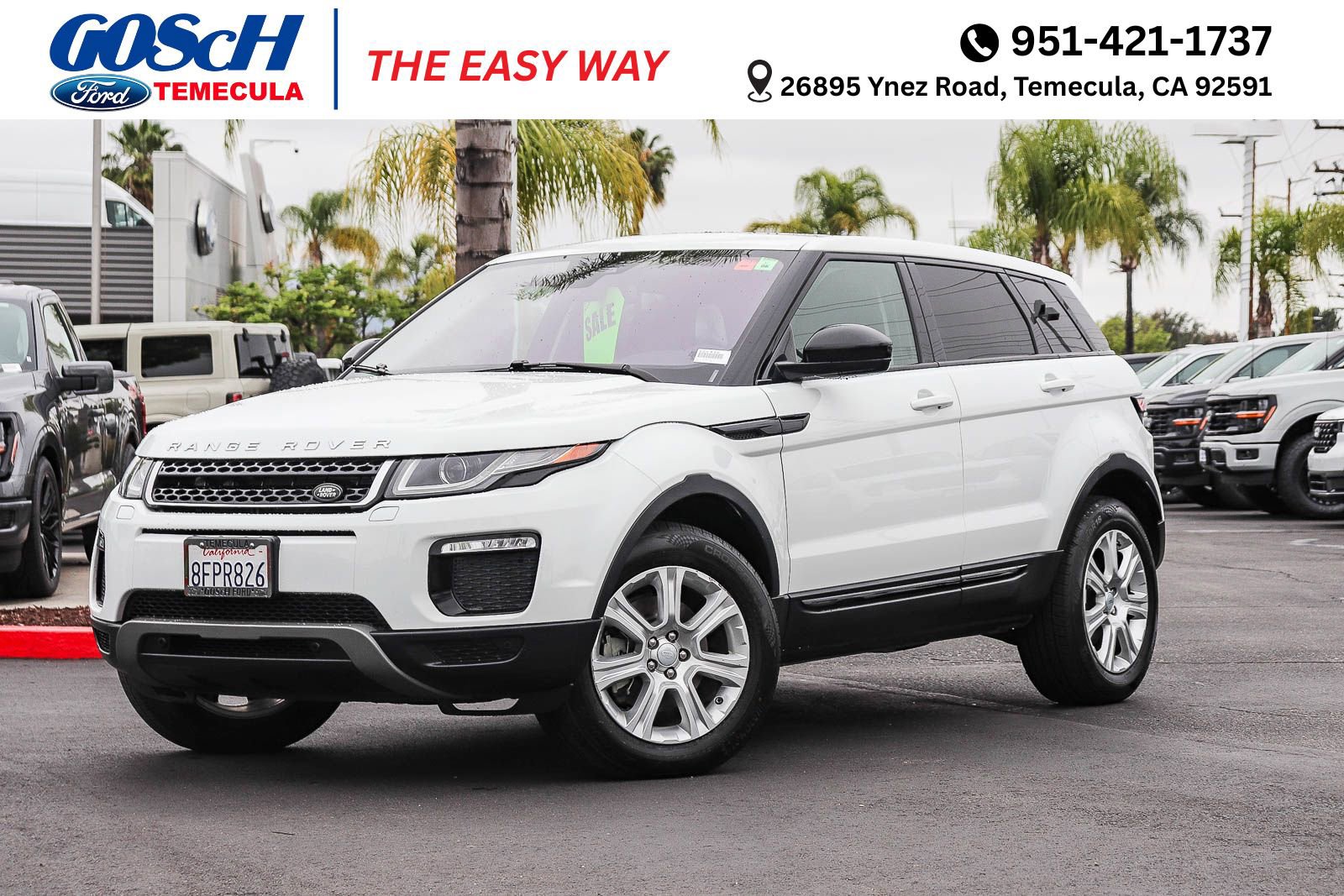 Used 2019 Land Rover Range Rover Evoque SE AWD/4WD image 1