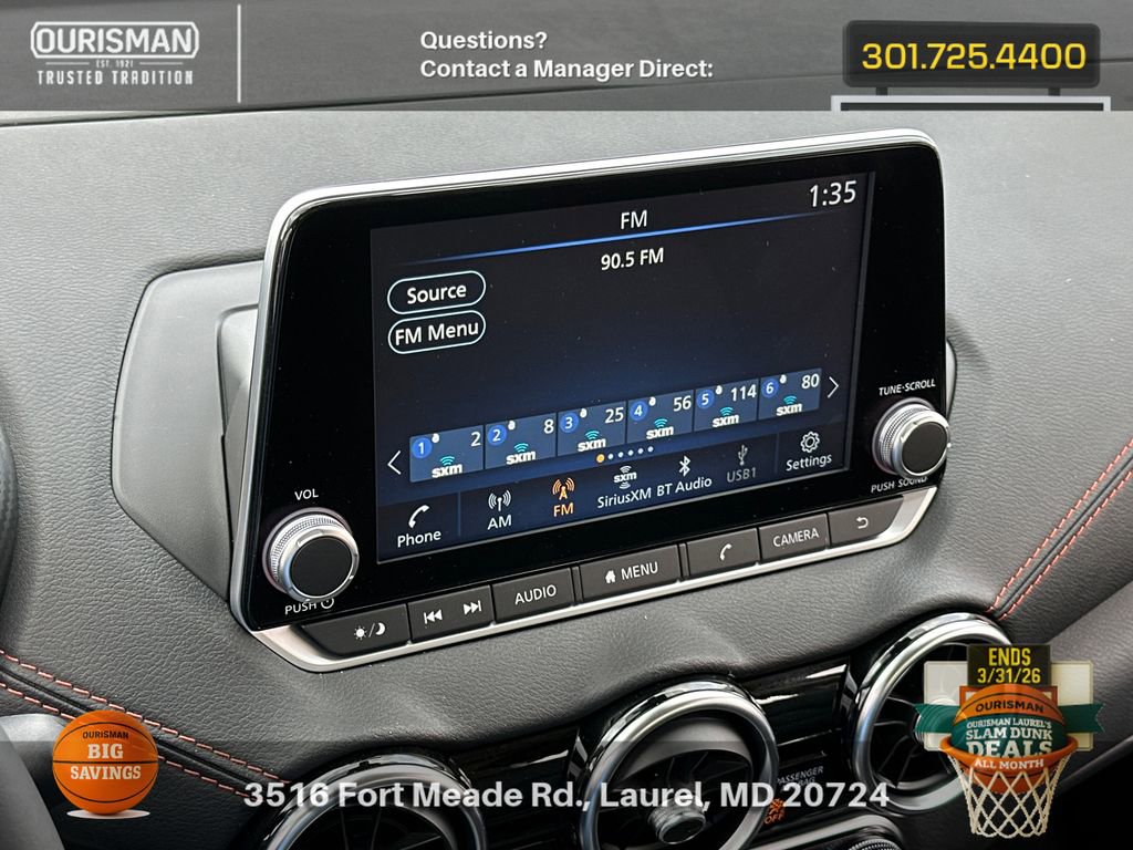 New 2025 Nissan Sentra SR w/ SR Premium Package image 11