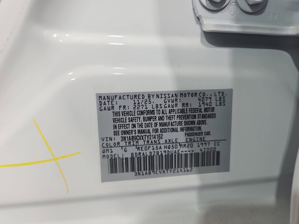 New 2026 Nissan Sentra SV w/ SV Convenience Package image 26