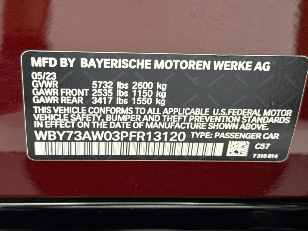 Used 2023 BMW i4 eDrive40 w/ M Sport Package RWD image 34