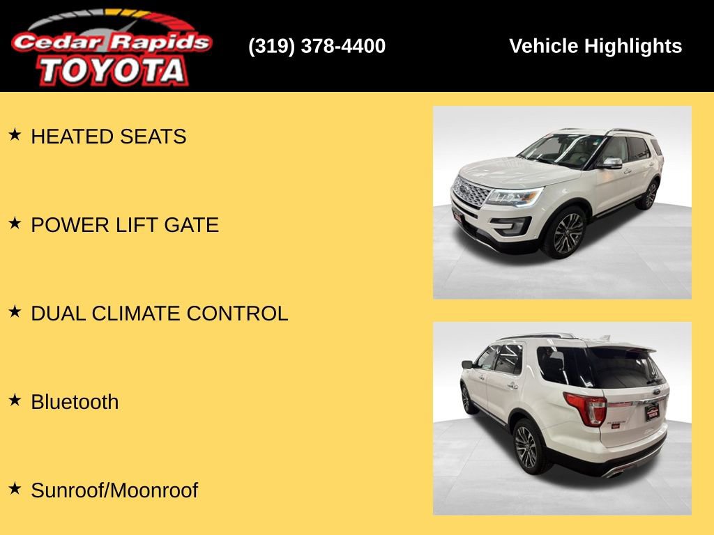 Used 2016 Ford Explorer Platinum image 14