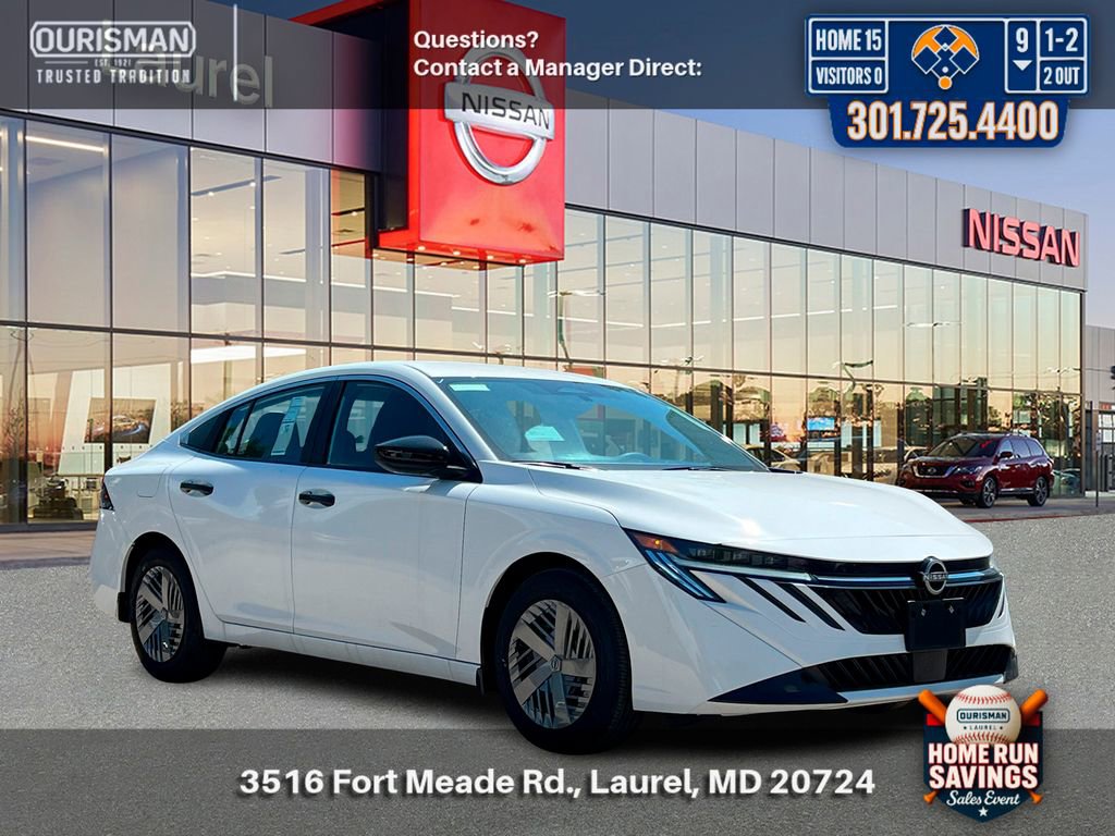 New 2026 Nissan Sentra S w/ Floor Mat Package FWD image 1