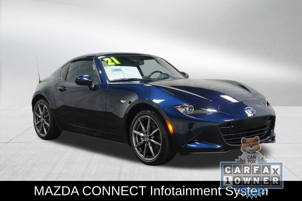 Used 2021 MAZDA MX-5 Miata RF Grand Touring RWD image 5