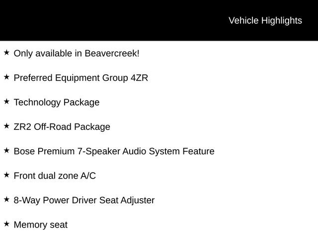 New 2026 Chevrolet Colorado ZR2 w/ Technology Package image 3