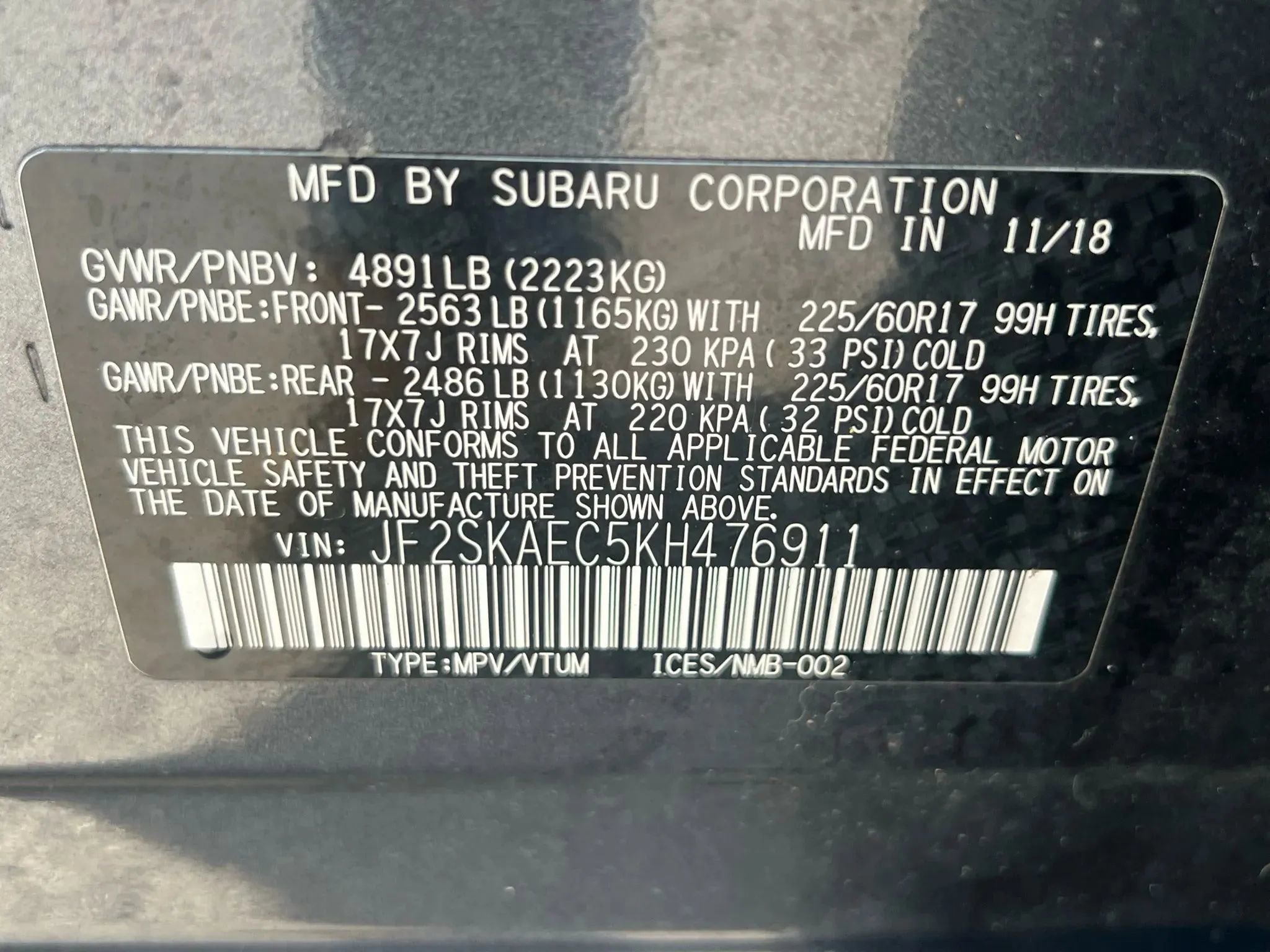 Used 2019 Subaru Forester Premium w/ All-Weather Package image 32