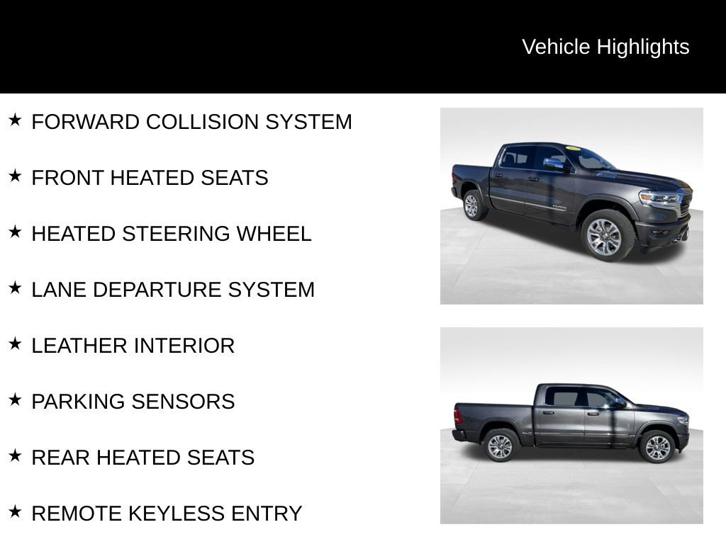 Used 2023 RAM 1500 Limited w/ Body Color Bumper Group image 9
