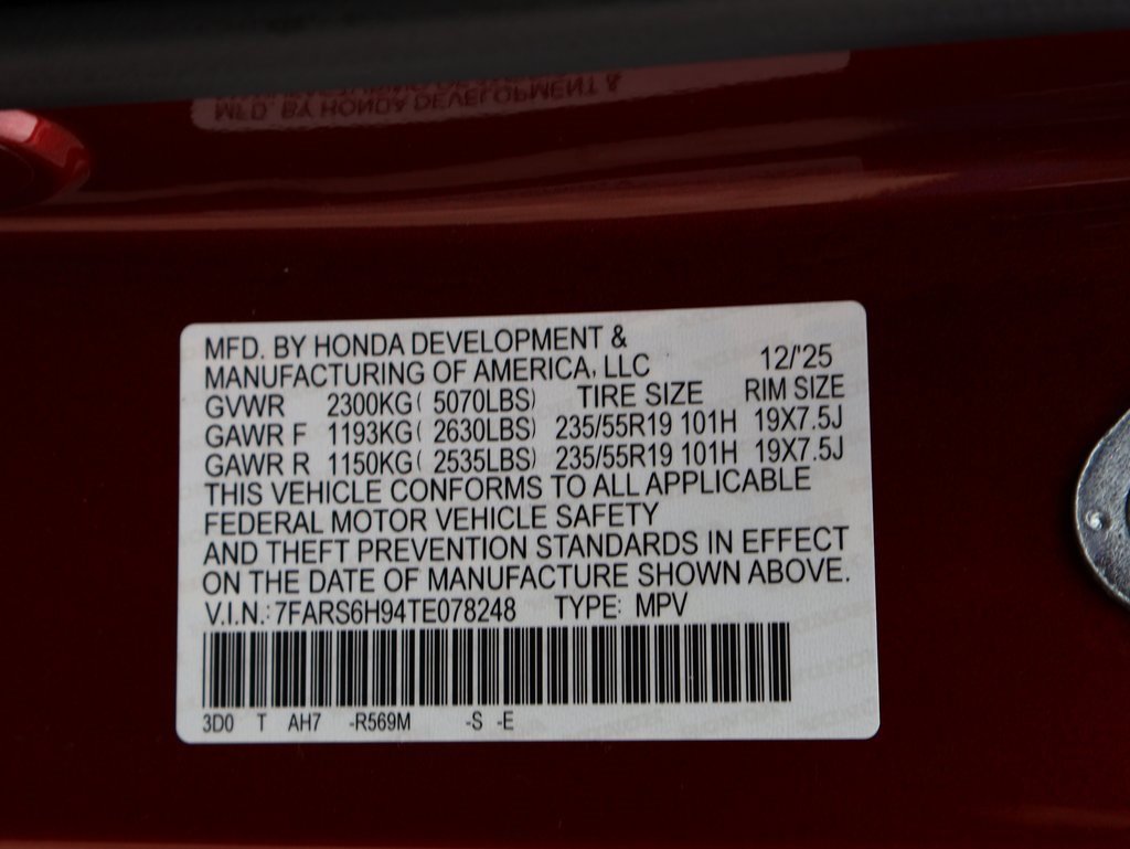 New 2026 Honda CR-V Sport Touring image 45