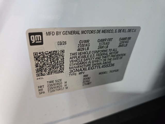 New 2026 Chevrolet Equinox RS w/ Convenience Package III FWD image 38