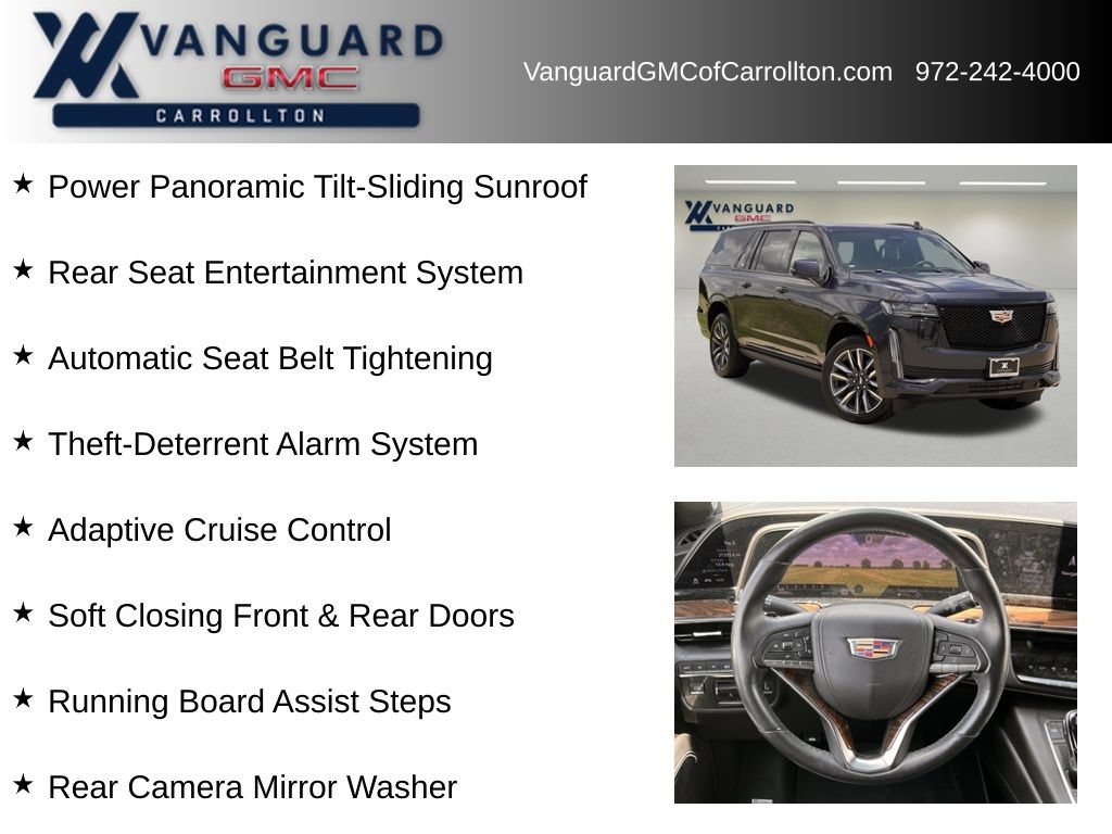Used 2023 Cadillac Escalade ESV Sport Platinum AWD/4WD image 12