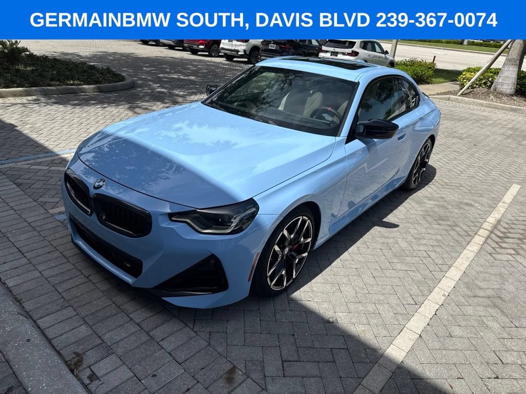 Used 2025 BMW M240i Coupe w/ Premium Package RWD video 1