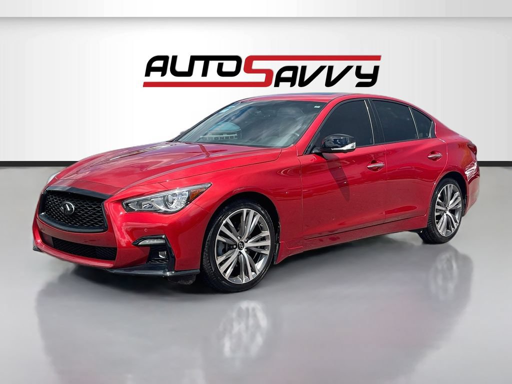 Used 2024 INFINITI Q50 Sensory AWD/4WD image 3