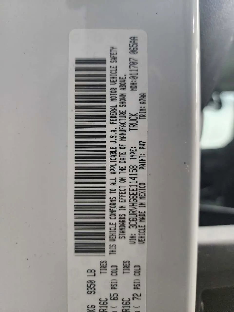 Used 2014 RAM ProMaster 3500 w/ Premium Appearance Group image 25