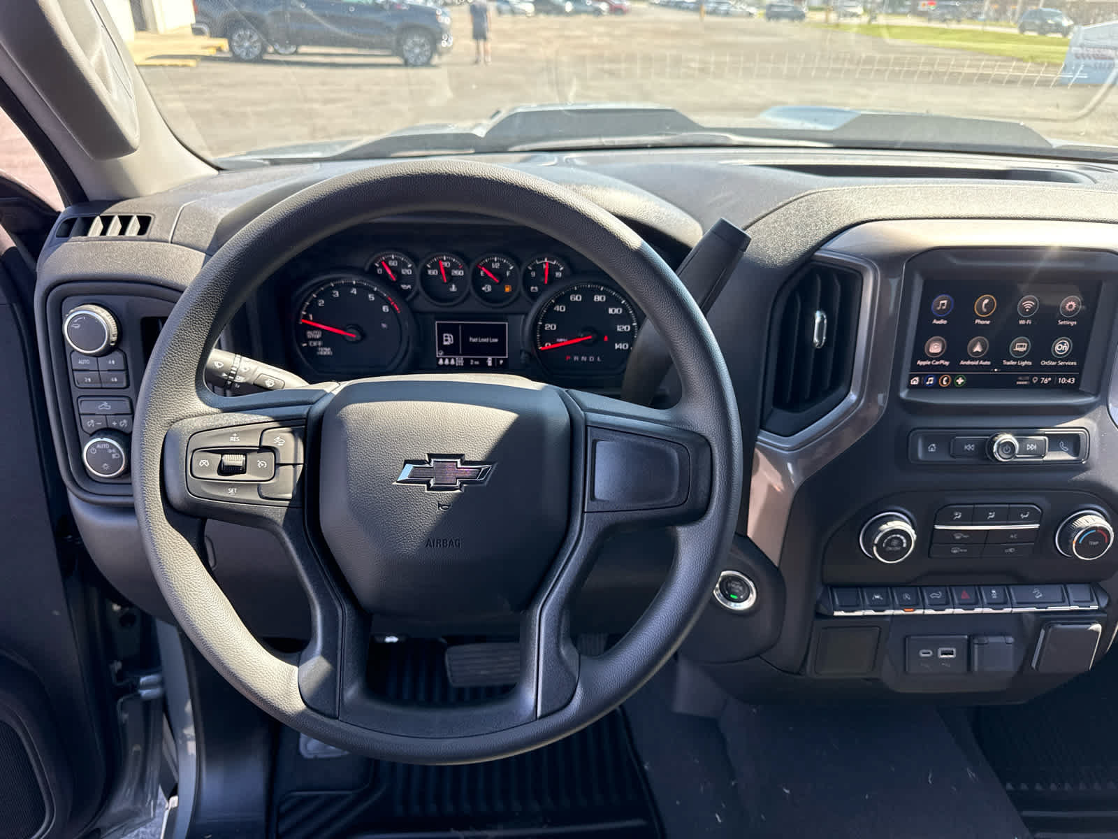 New 2026 Chevrolet Silverado 1500 Custom Trail Boss w/ Turbomax Blackout Package AWD/4WD image 17