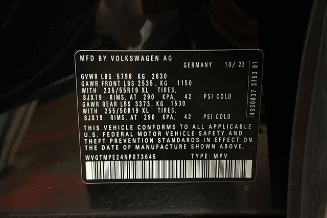 Certified 2022 Volkswagen ID.4 Pro S image 38