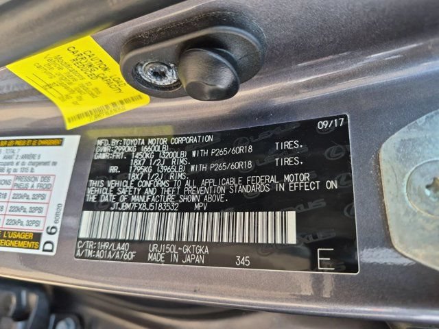 Used 2018 Lexus GX 460 Premium w/ Premium Package AWD/4WD image 25
