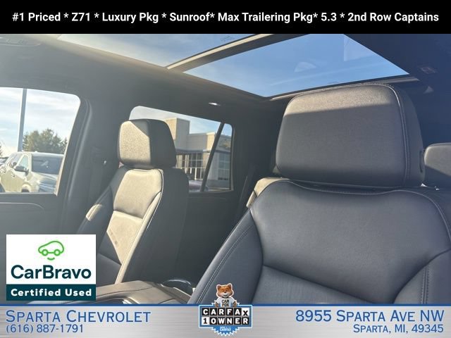 Certified 2024 Chevrolet Tahoe Z71 w/ Luxury Package AWD/4WD image 11