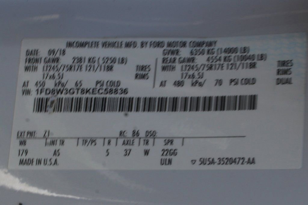Used 2019 Ford F350 XL w/ Power Equipment Group RWD image 47