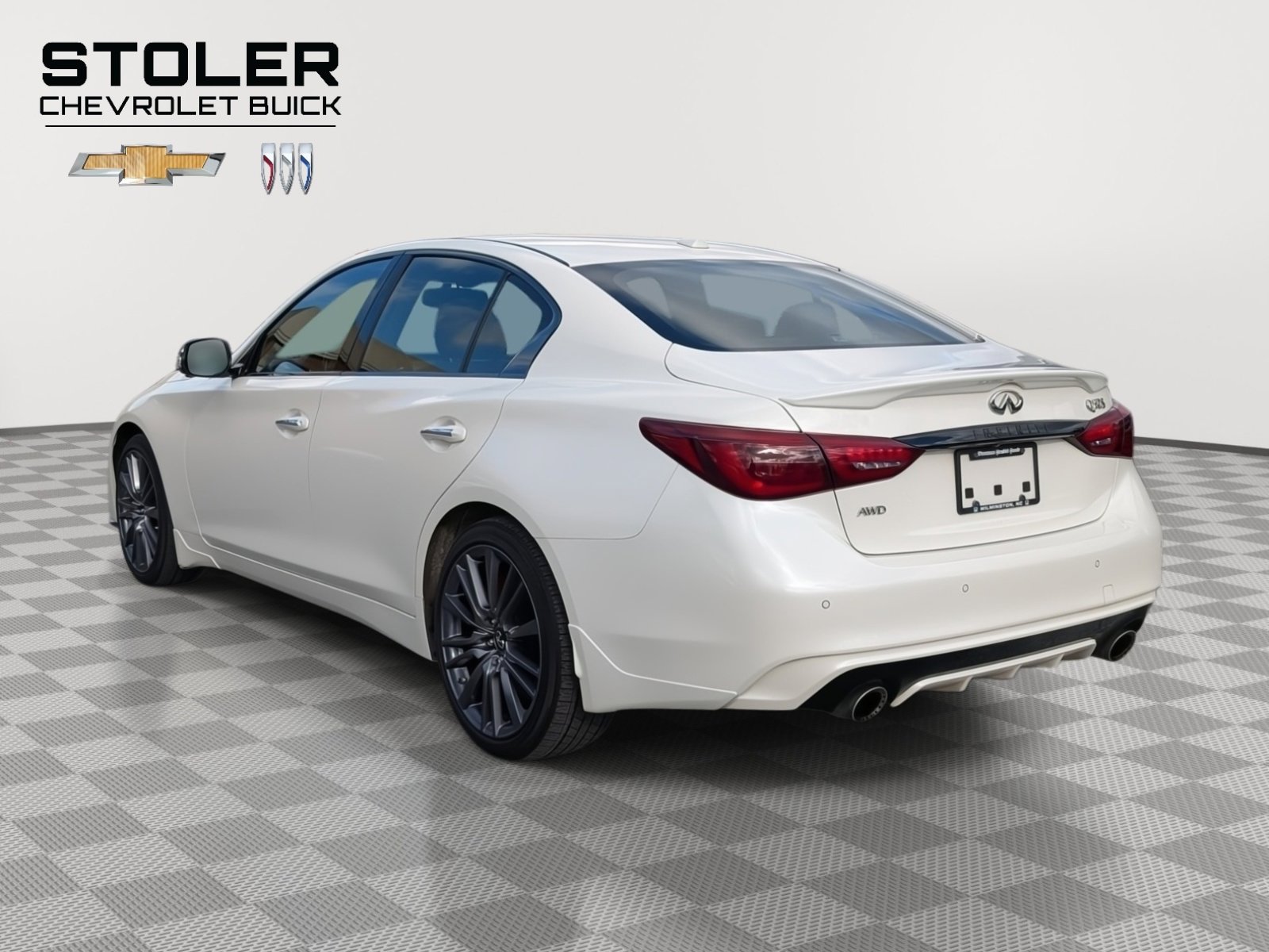 Used 2022 INFINITI Q50 Red Sport 400 w/ Cargo Package image 3