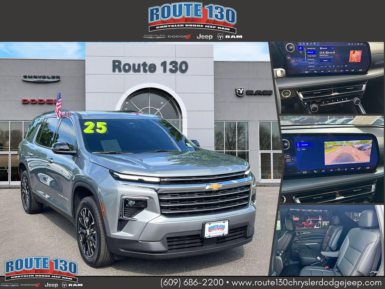 Used 2025 Chevrolet Traverse LT w/ Sun and Wheel Package AWD/4WD image 1