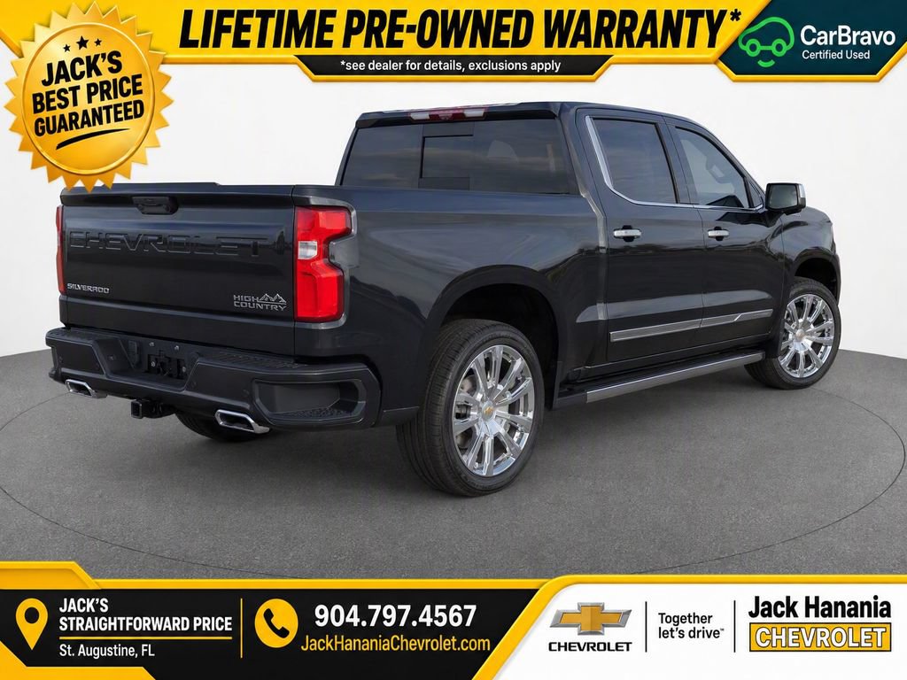 Used 2022 Chevrolet Silverado 1500 High Country w/ Technology Package AWD/4WD image 4