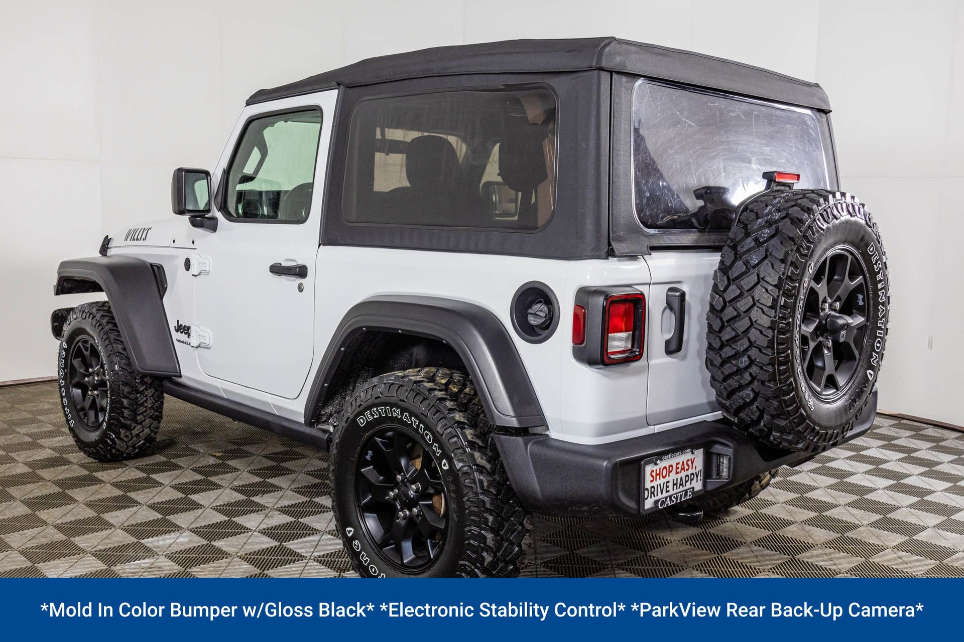 Used 2021 Jeep Wrangler Willys w/ LED Headlamp & Fog Lamp Group image 21