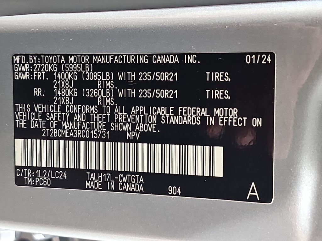 Used 2024 Lexus RX 500h F Sport w/ Convenience Package AWD/4WD image 34