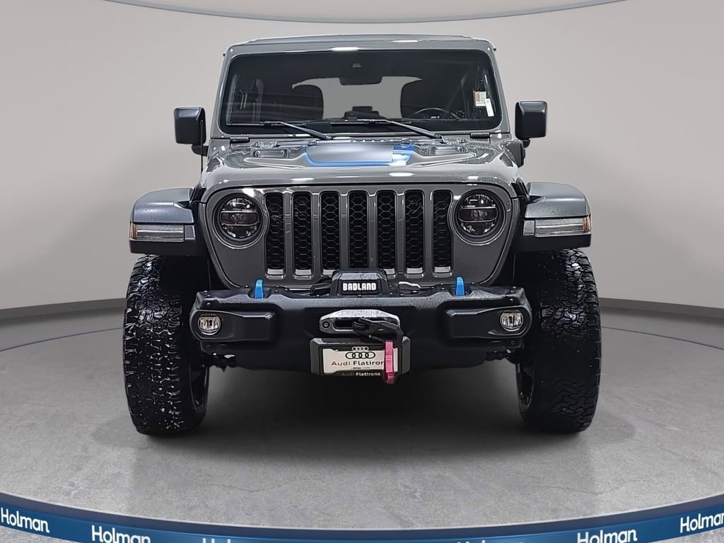 Used 2021 Jeep Wrangler Unlimited Rubicon 4xe w/ Steel Bumper Group image 3