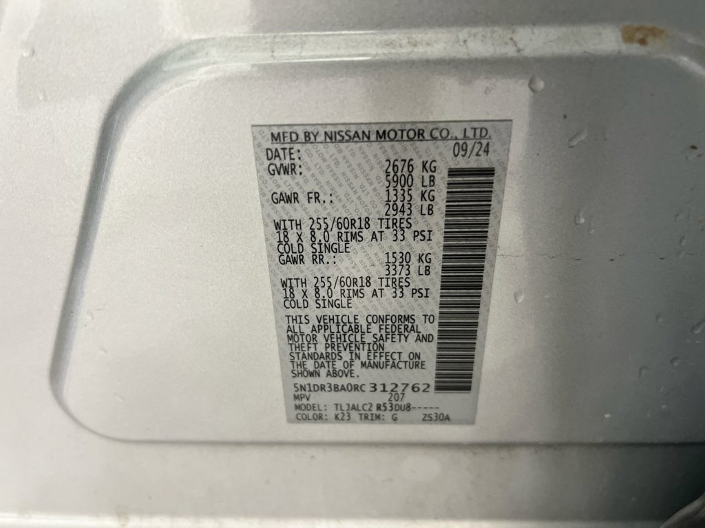 Used 2024 Nissan Pathfinder SV FWD image 28