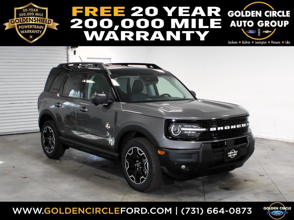 New 2025 Ford Bronco Sport Outer Banks w/ Outer Banks Tech Package+