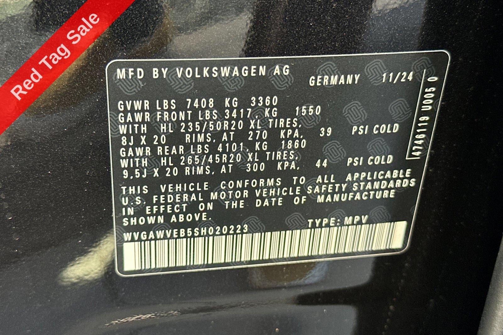 New 2025 Volkswagen ID. Buzz Pro S RWD image 25