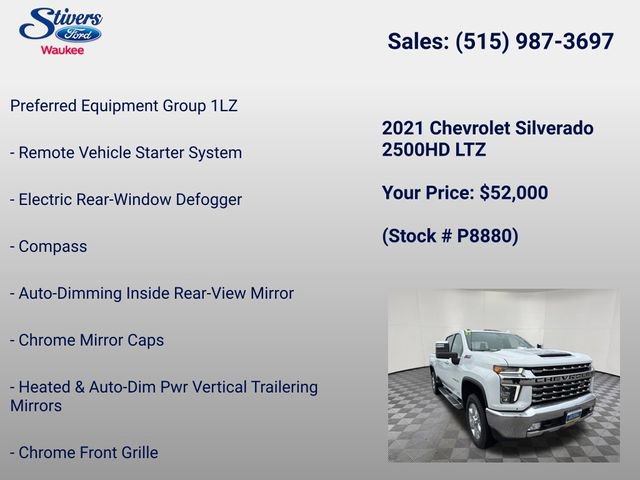 Used 2021 Chevrolet Silverado 2500 LTZ image 21