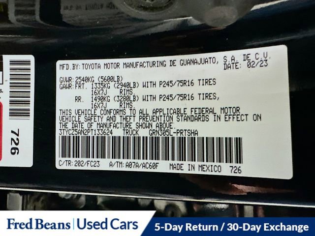 Used 2023 Toyota Tacoma SR5 AWD/4WD image 19