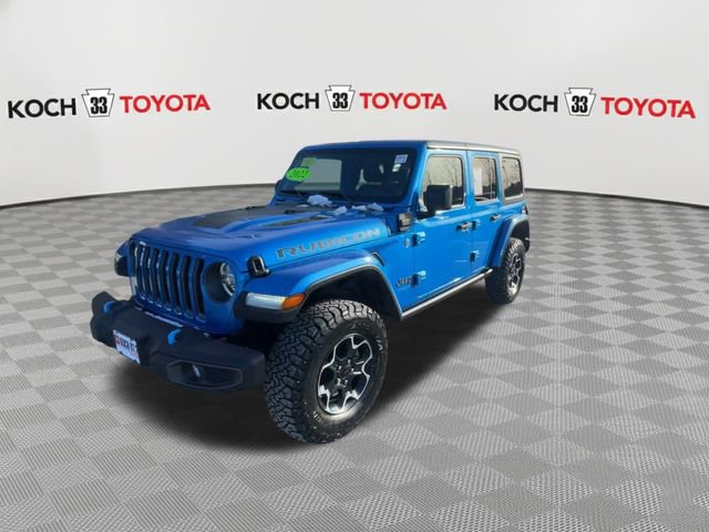 Used 2022 Jeep Wrangler Unlimited Rubicon 4xe w/ Cold Weather Group image 8