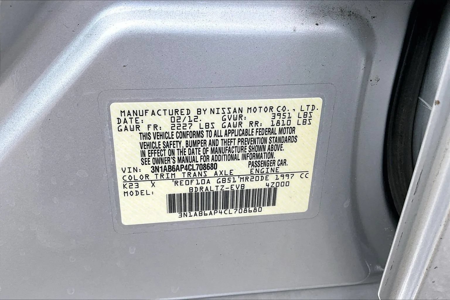 Used 2012 Nissan Sentra 2.0 SR w/ Special Edition Pkg FWD image 22