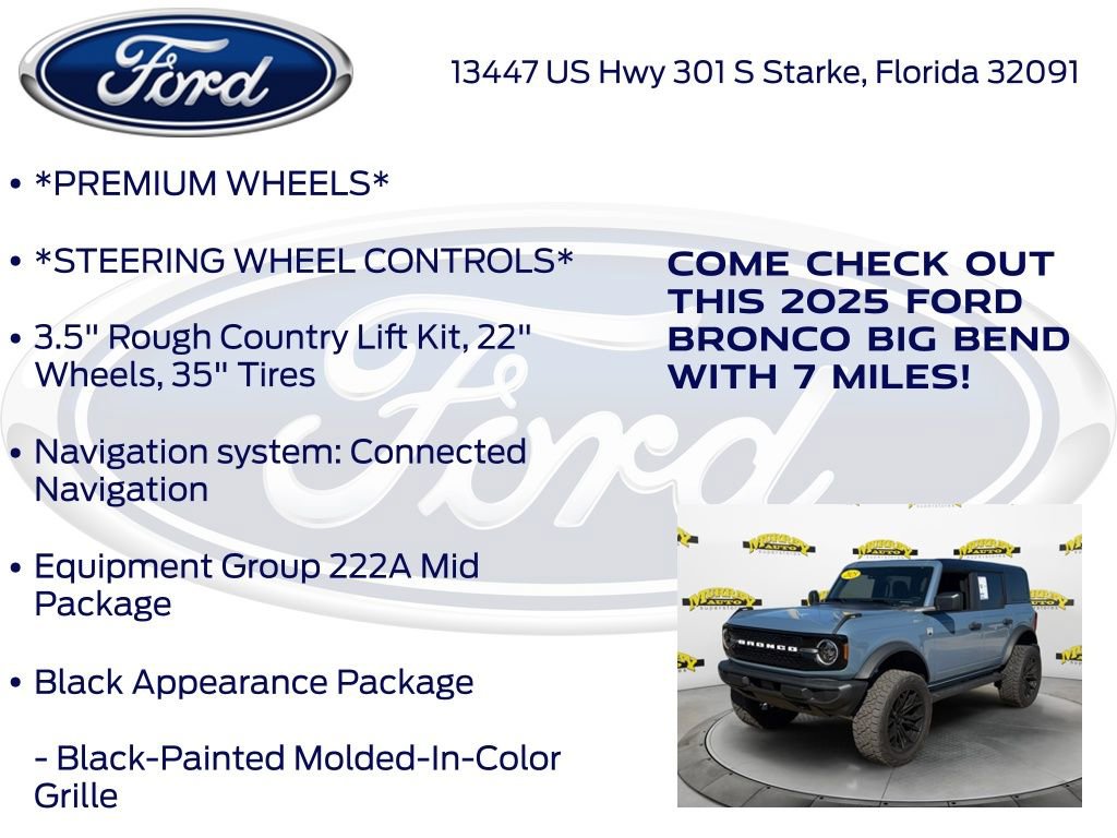 New 2025 Ford Bronco Big Bend image 10