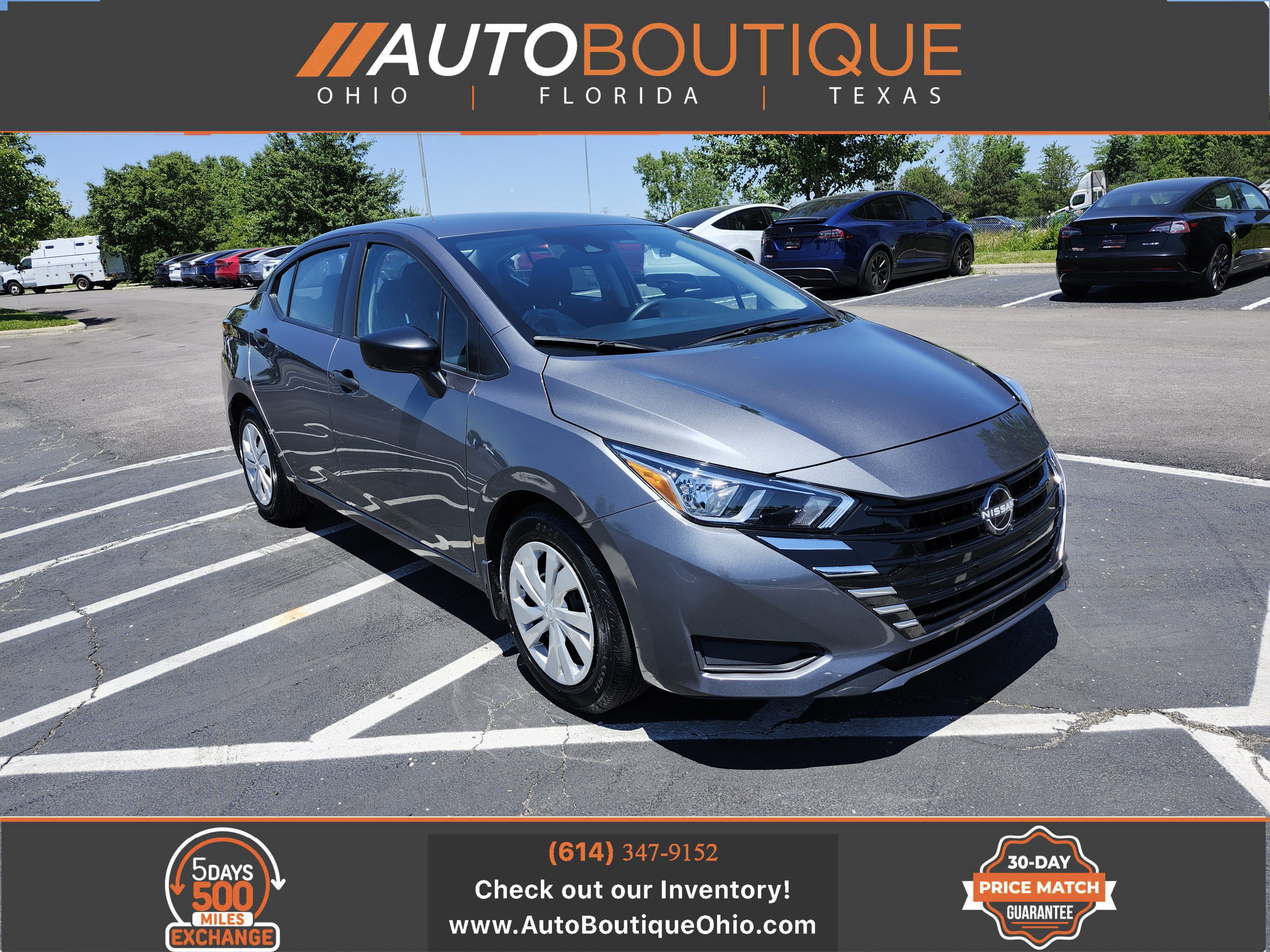 Used 2023 Nissan Versa S w/ Trunk Package