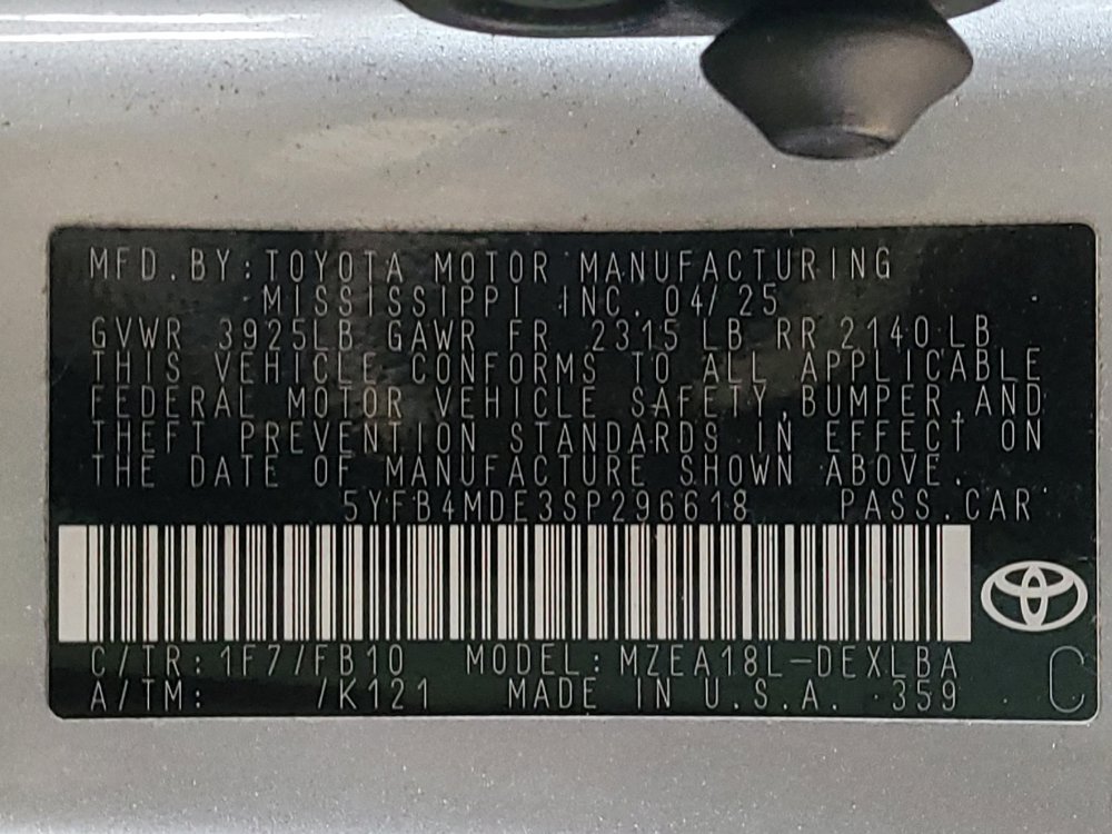 Used 2025 Toyota Corolla LE FWD image 33
