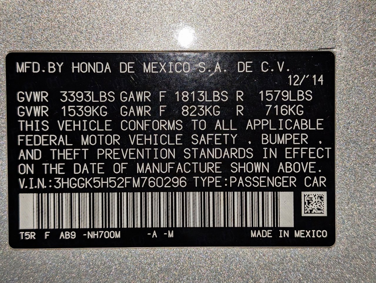 Used 2015 Honda Fit LX image 53