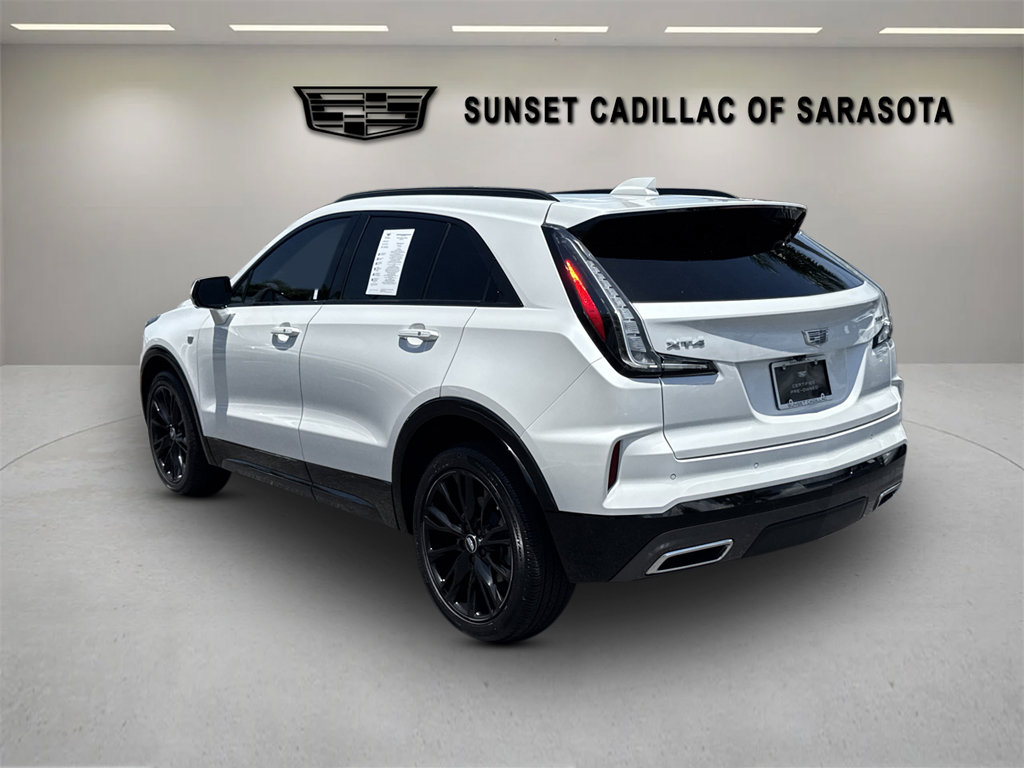 Certified 2025 Cadillac XT4 Sport w/ LPO, Onyx Lite Package FWD image 6