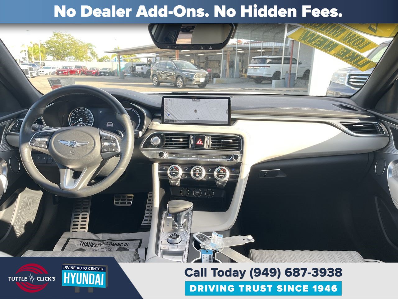 Used 2023 Genesis G70 2.0T w/ Sport Prestige Package RWD image 2