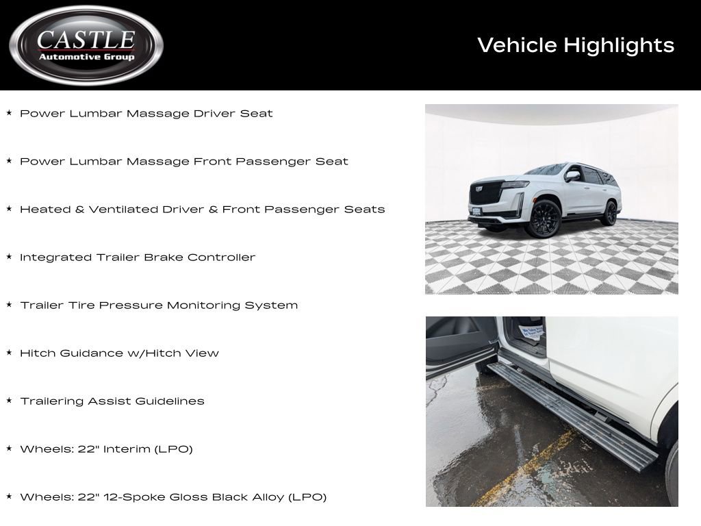 Certified 2024 Cadillac Escalade Sport Platinum w/ LPO, ONYX Package image 20