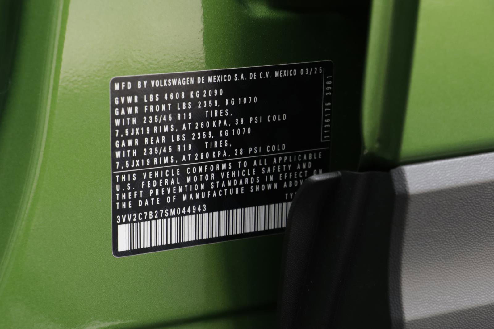 Used 2025 Volkswagen Taos SE image 24