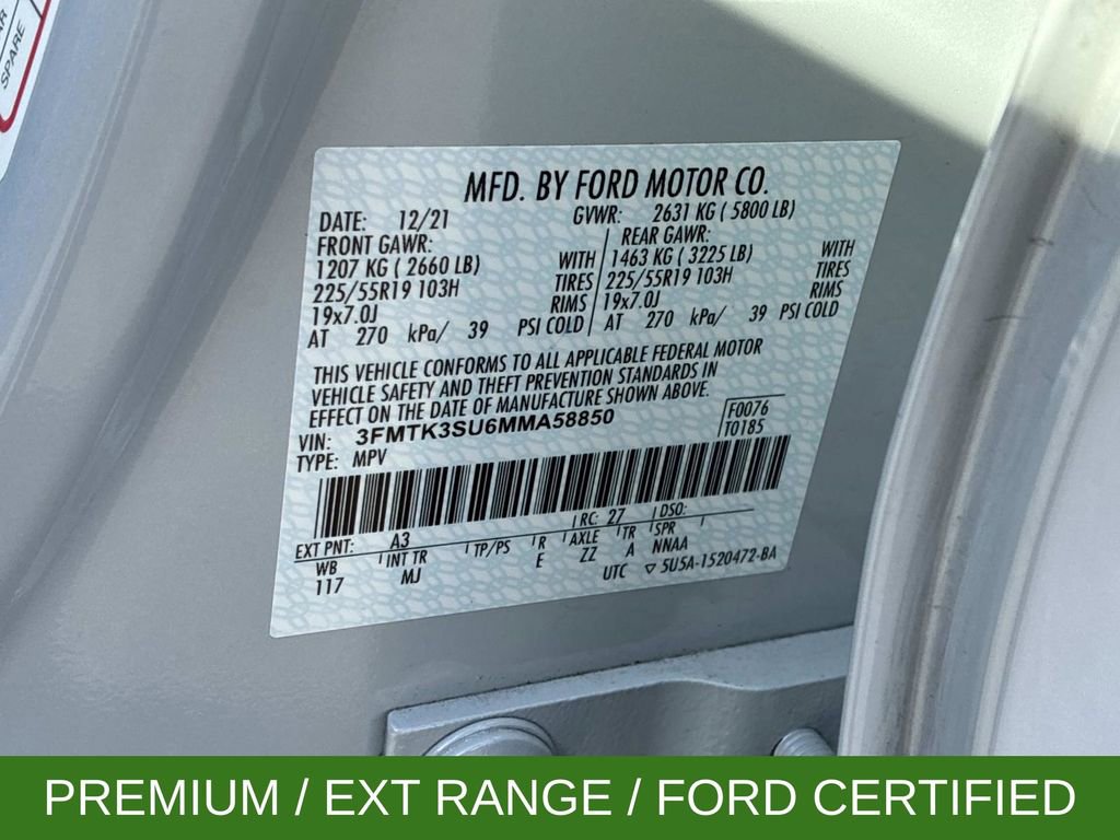 Used 2021 Ford Mustang Mach-E Premium image 25