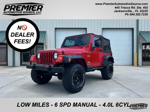 Used 2005 Jeep Wrangler X w/ Tire & Wheel Group (Ecco) AWD/4WD image 1