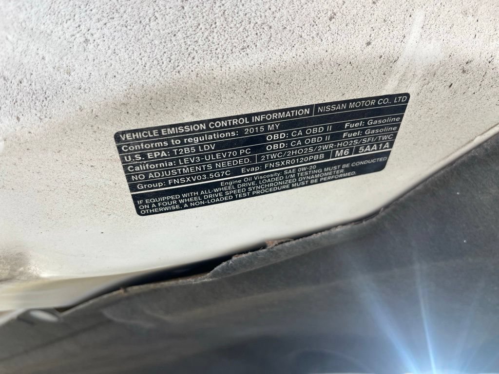 Used 2015 Nissan Murano SL w/ Cargo Package FWD image 16
