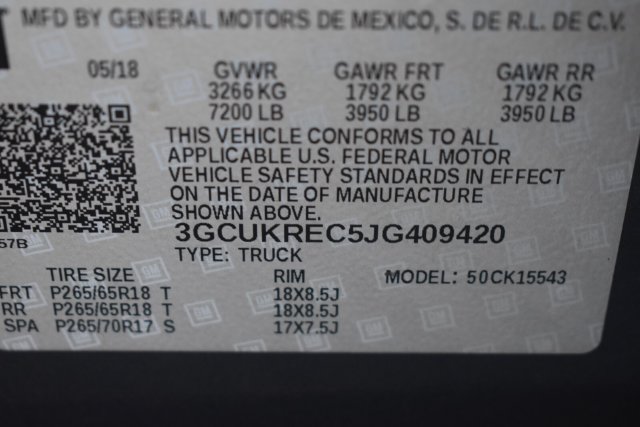 Certified 2018 Chevrolet Silverado 1500 LT w/ All Star Edition AWD/4WD image 36