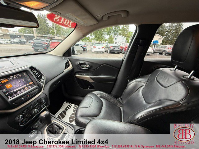 Used 2018 Jeep Cherokee Limited AWD/4WD image 22