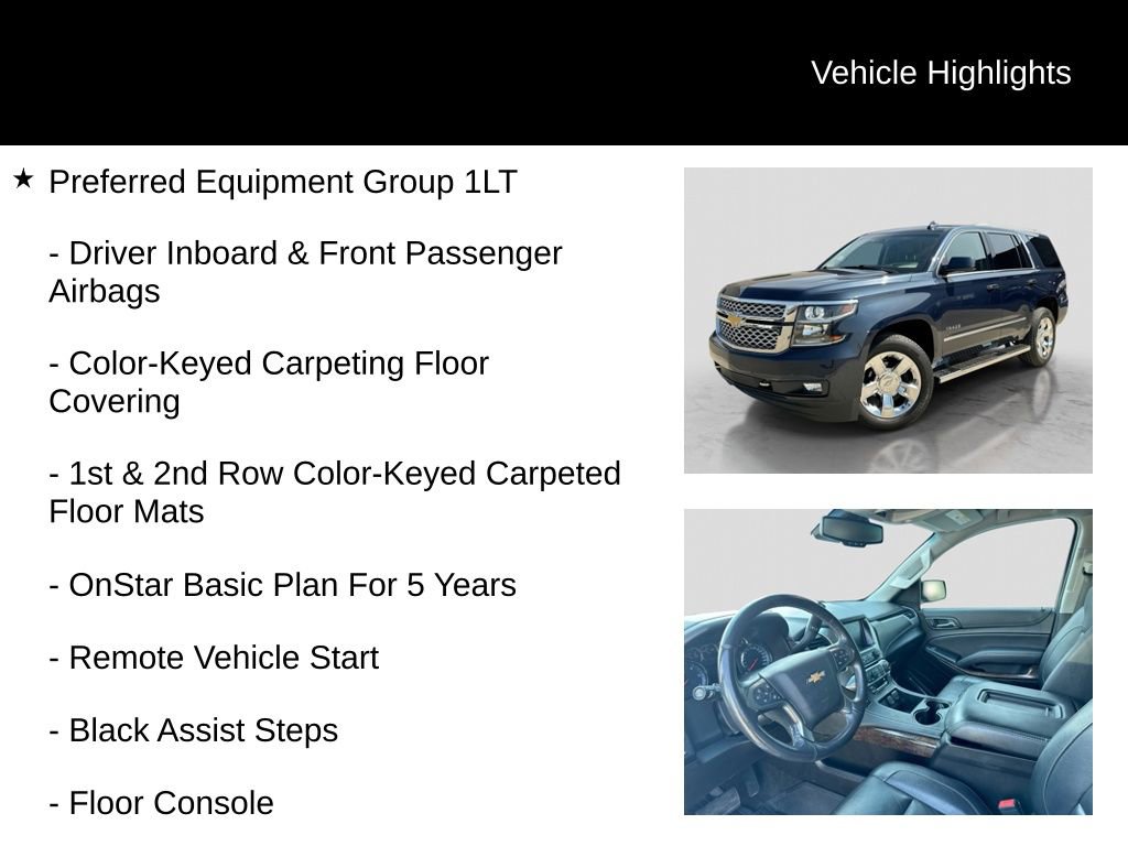 Used 2018 Chevrolet Tahoe LT w/ LT Signature Package AWD/4WD image 11