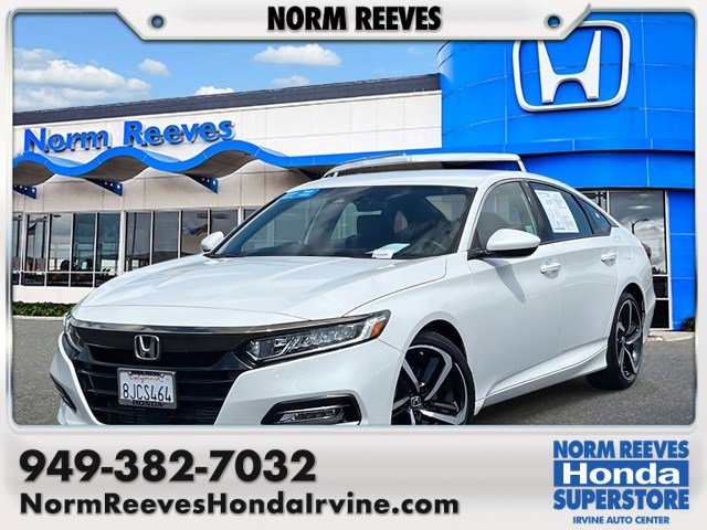 Certified 2019 Honda Accord Sport